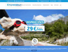 Tablet Screenshot of emprendeon.com